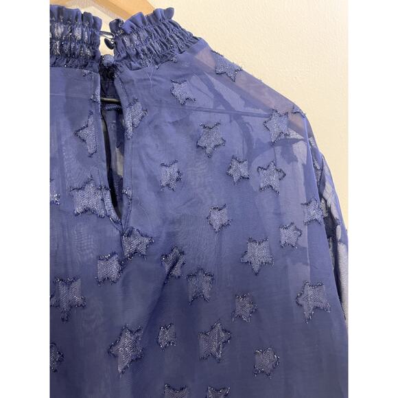 Romantic Victorian Fairy Y2K Dainty Peasant Top 3 Cottage Celestial Whimsical - Picture 9 of 13